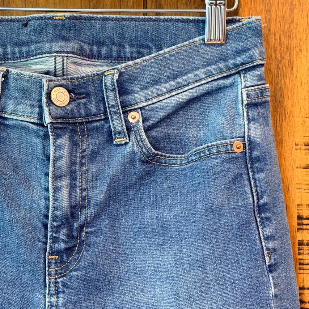 Gap Baby Boot Mid Rise Jeans Size 27/4 Women's Medium Wash Blue Denim Regular - Picture 7 of 8